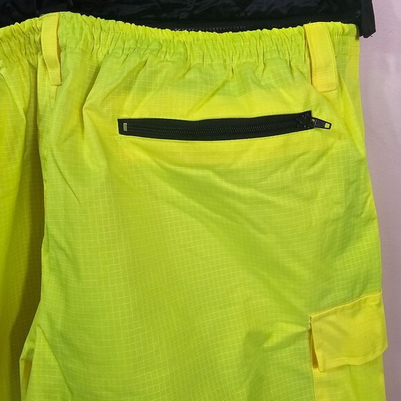 PIP Insulated Bib Overalls Sz XL High Visibility Pockets Reflective Ripstop - Picture 7 of 12
